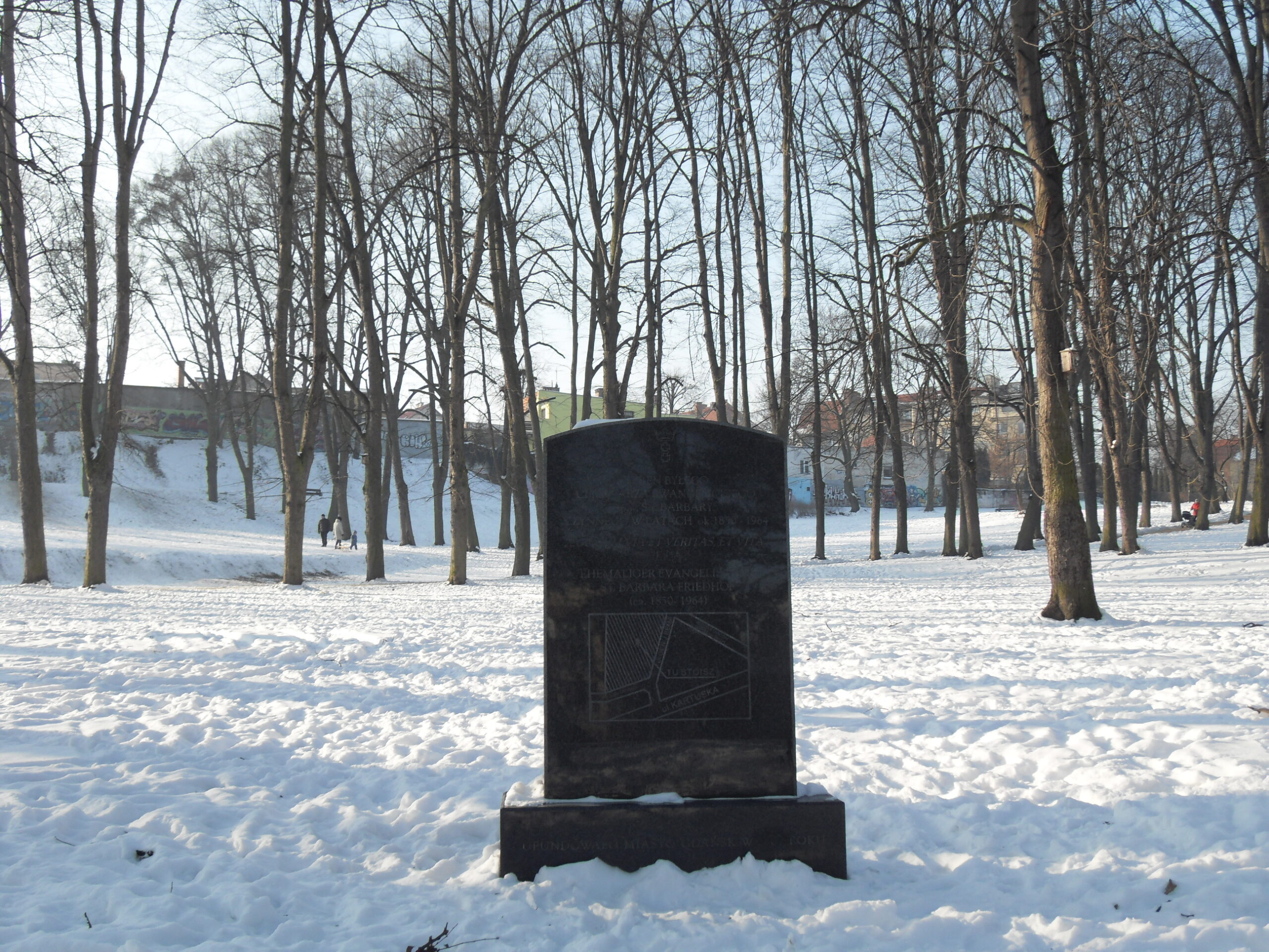 Park Bema w dzielnicy Siedlce w Gdansku