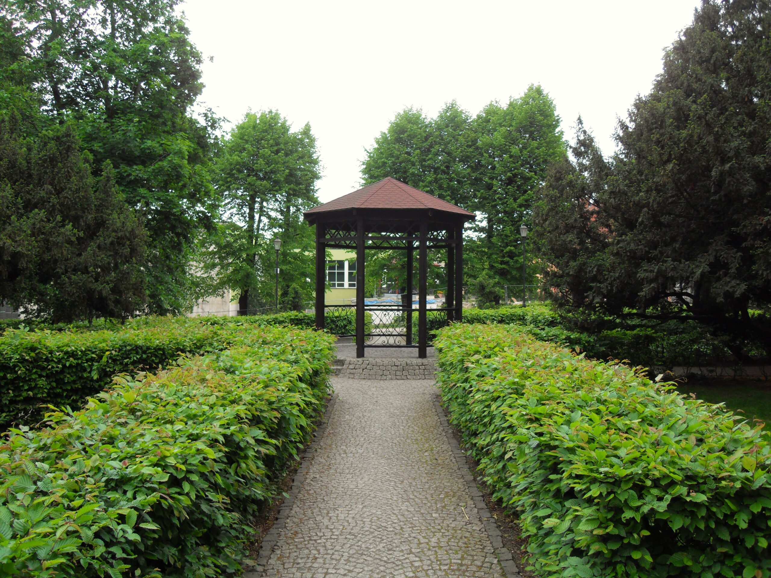 Park Kuzniczki w dzielnicy Wrzeszcz Dolny w Gdansku