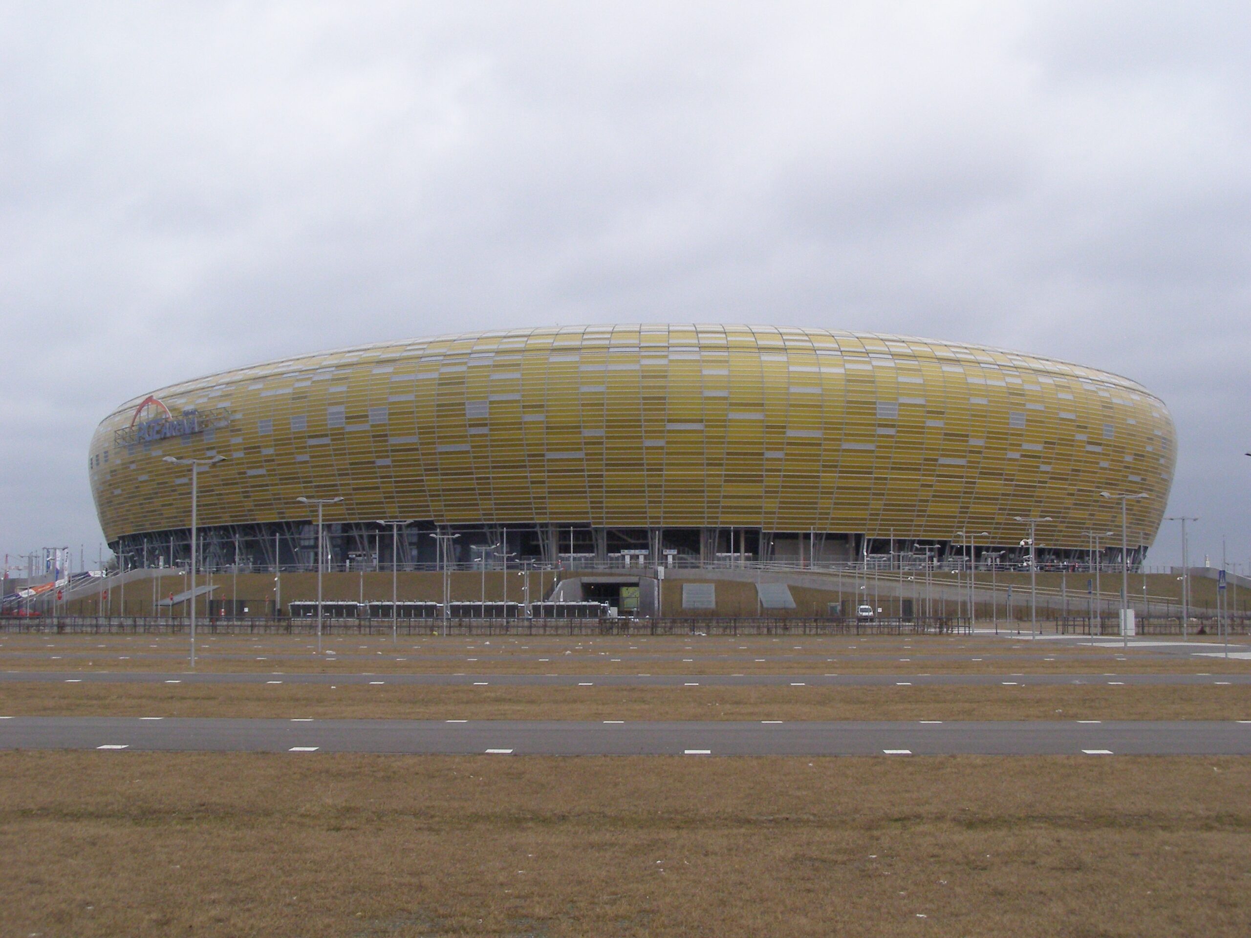 PGE Arena w dzielnicy Letnica w Gdansku