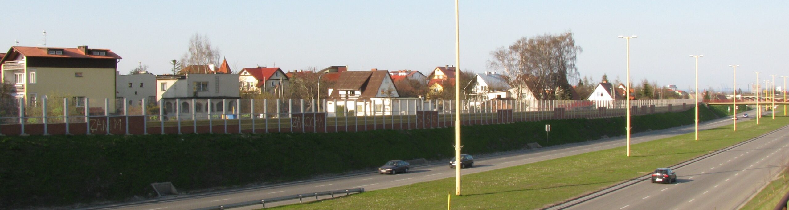 Panorama dzielnicy Wzgorze Mickiewicza w Gdansku