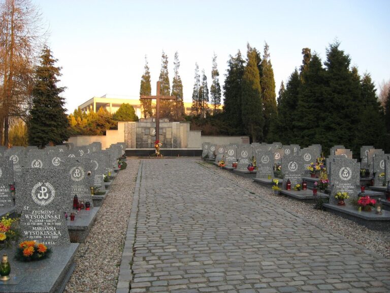 Kwatera na Cmentarzu Łostowickim w Gdańsku